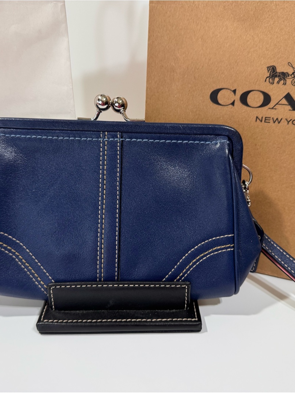 Coach Vintage Y2K SoHo Framed Wristlet